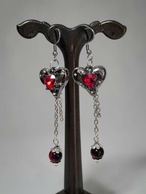 Handcrafted One Of A Kind Dangle Earrings
